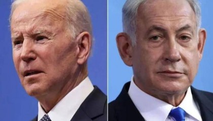 突发!以色列打不下去了?内塔尼亚胡害怕的来了,拜登打破沉默