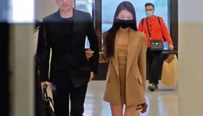 大S去世后,汪小菲今日再次在台北出现