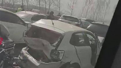 焚烧秸秆引发大雾致辽宁一高速多车连撞？交警：事故已处理完毕，原因待查