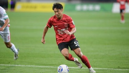 昨晚绝杀沙特的国少球员帅惟浩,本月初刚打入职业生涯首球