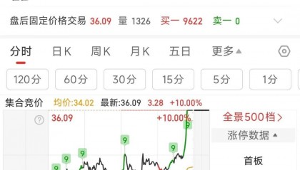 多股尾盘猛拉！002407、002915，强势涨停