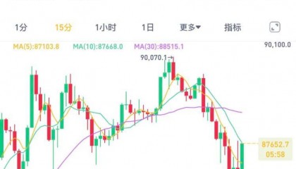 比特币摸高9万美元后，跳水！超26万人爆仓