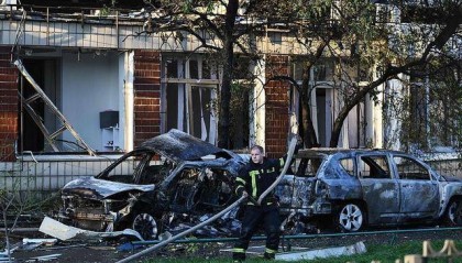 乌克兰基辅遭空袭 已致22人死亡