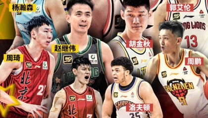 2025CBA全明星首发出炉:徐杰总票王 赵睿周琦领衔