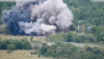 巨大爆炸声突然传来！再敢动一下就终结朝鲜？中方紧急下场表态！