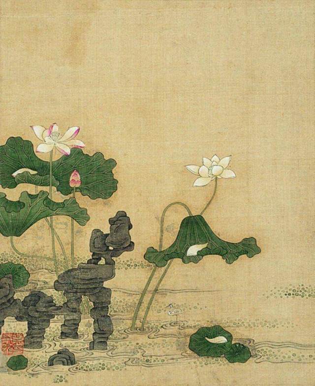 明末画家陈洪绶，他的一幅画现在要卖2000万人民币左右