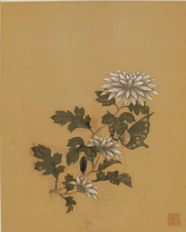 明末画家陈洪绶，他的一幅画现在要卖2000万人民币左右