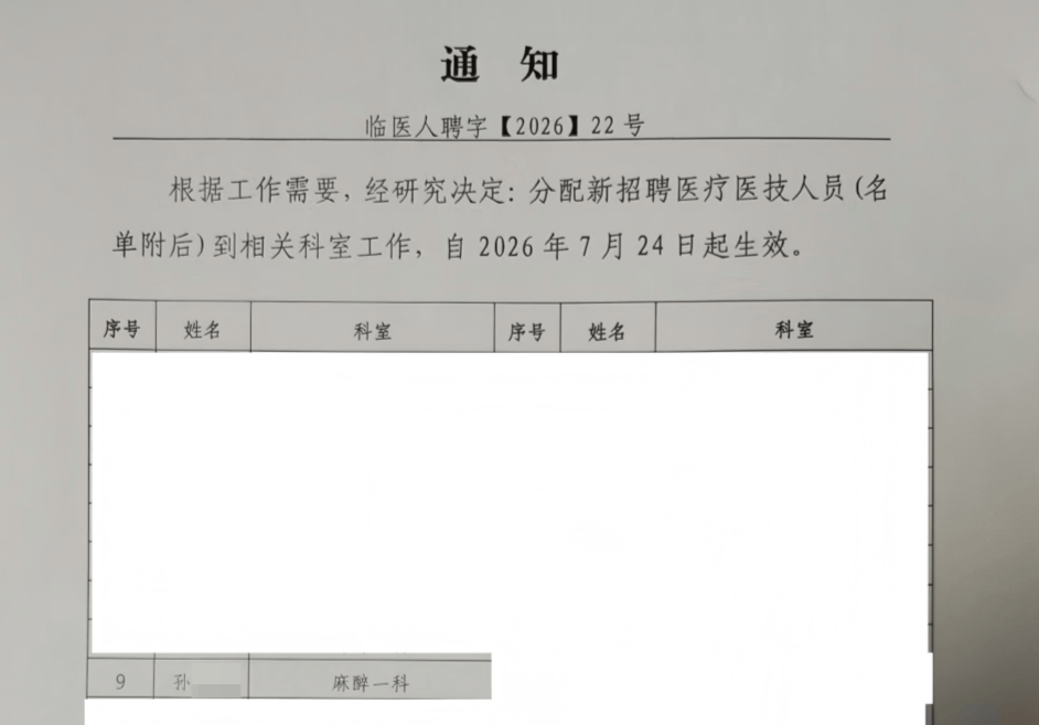 入职6天后,27岁麻醉科女员工医院内离世:警方排除他杀 家属不愿尸检希望认定工伤