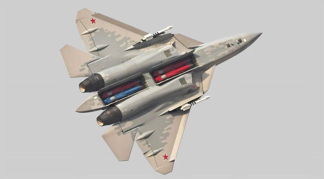 歼-20、F-22“黯然失色”?苏-57S打开弹舱惊现4枚X-69M,歼-20为何带不了空面导弹?